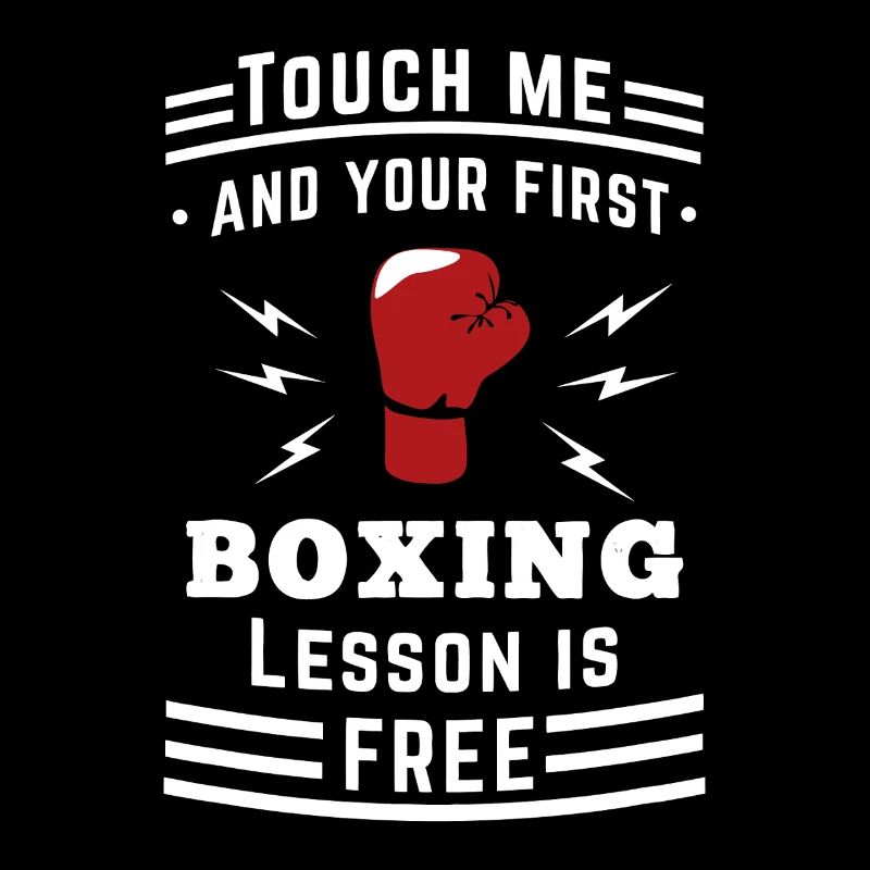 Touch Me Free Boxing Lesson Tee