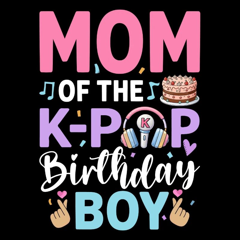 Maman du garçon anniversaire de la K-Pop