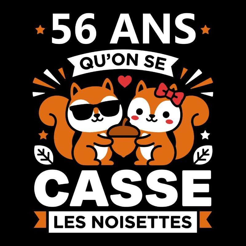 56 Ans: Cassé les Noisettes