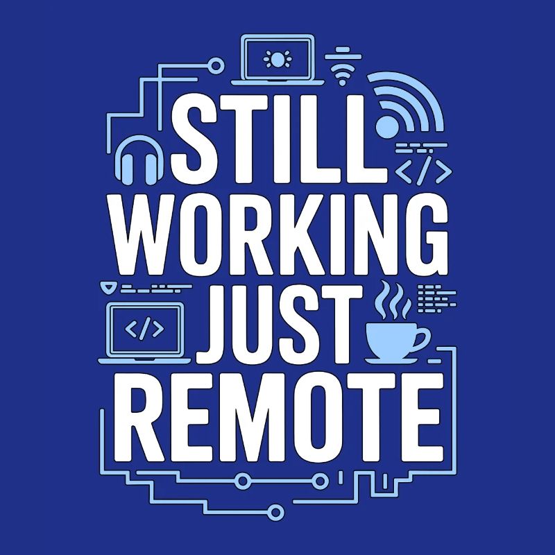 Remote Developer Still Working Remote Tech Worker