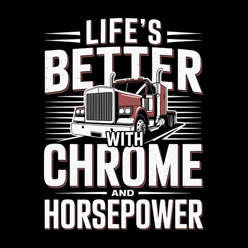 Professional Truck Driver Driver Diesel Trucker
