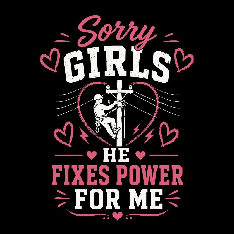 Lineman Wife With Pride Technique