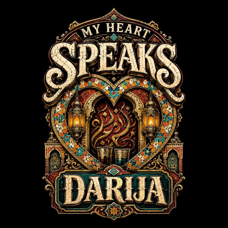 Maroc marocain Mon cœur parle Darija