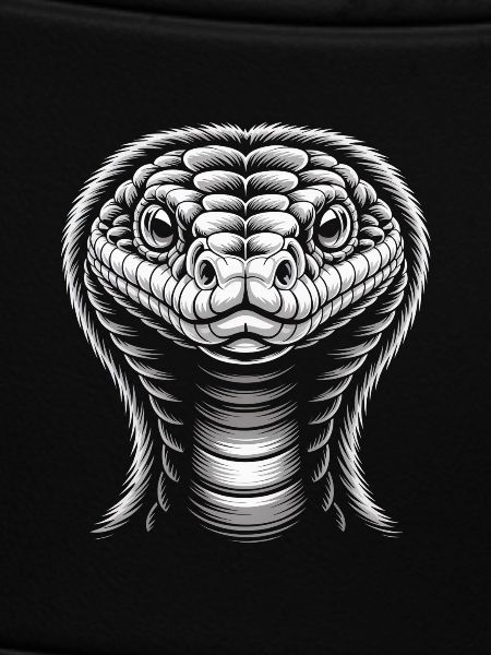 White Snake Head