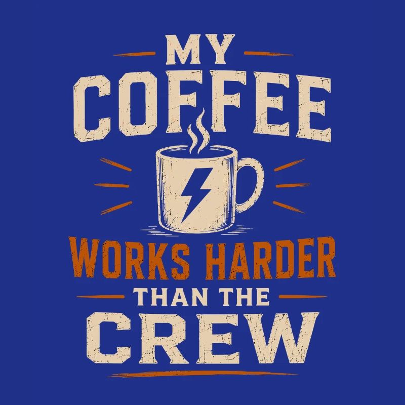 Lineman Humor Câble d’alimentation Café
