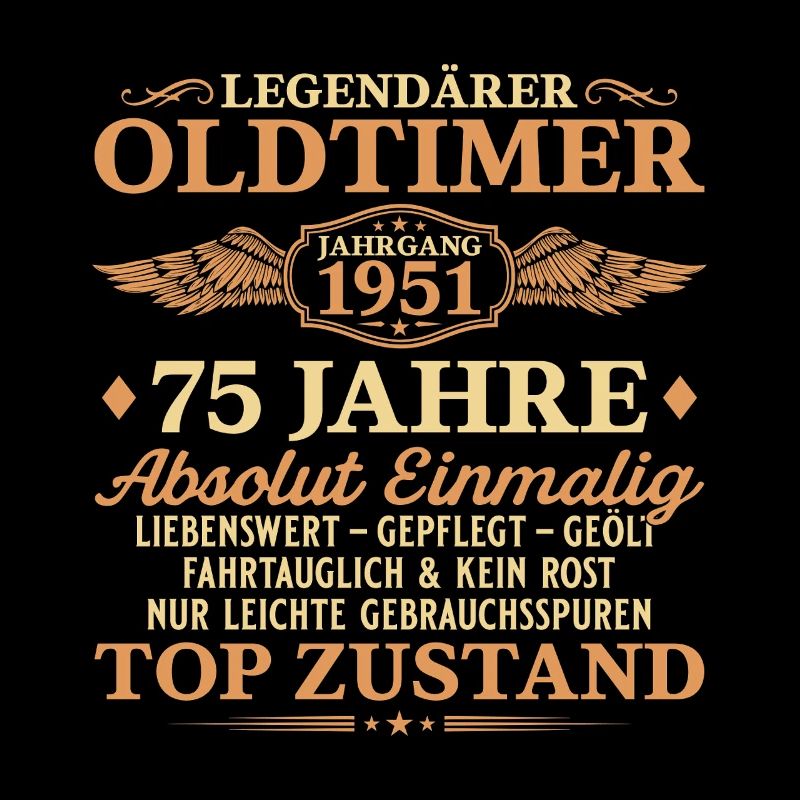 Legendärer Oldtimer 1951 – 75. Geburtstag