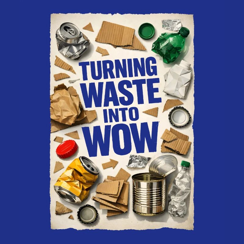 Le gaspillage devient wow | Recyclage du recyclage