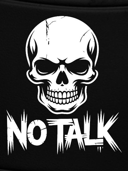 No talk Skull