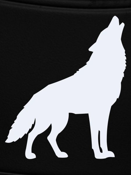 Wolf Silhouette Moonlight