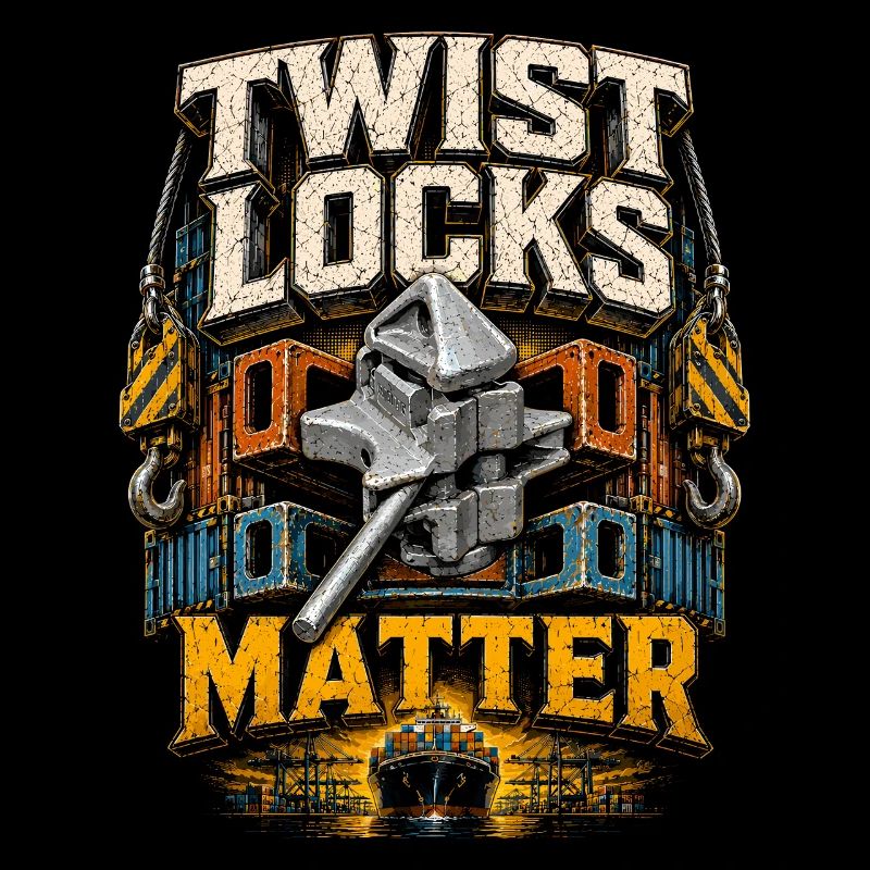 Dock Worker Twist Locks Matter