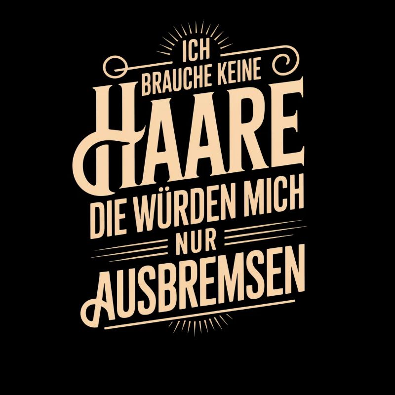 Glatze Glatzkopf Glatzenträger Geschenk