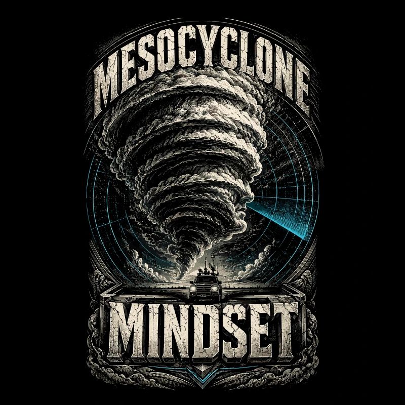 Storm Chaser Meteorologist Mesocyclone Mindset