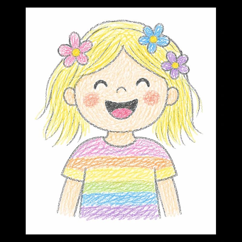 La fille joyeuse rit aux éclats