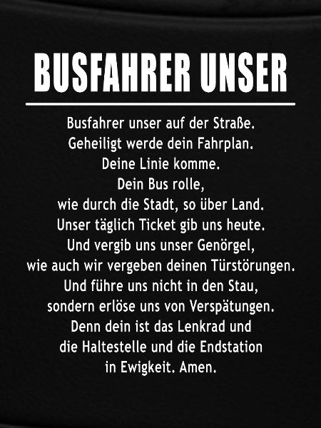 Busfahrer unser