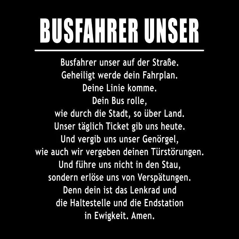 Busfahrer unser