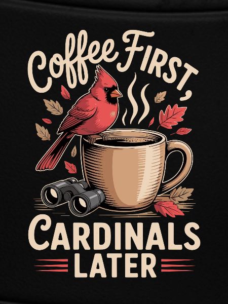 Coffee first, cardinal later