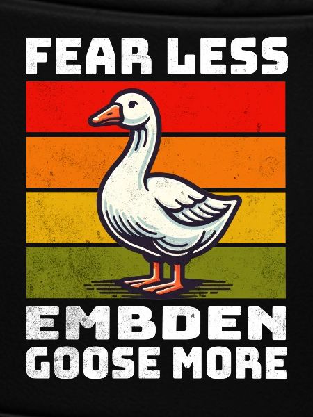 Embden Goose Emdengans