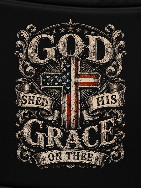 God's Grace Cross Design