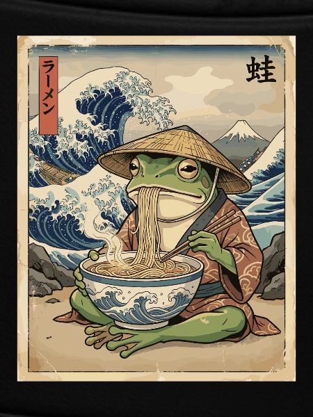 Frog Ukiyo Ramen Wave