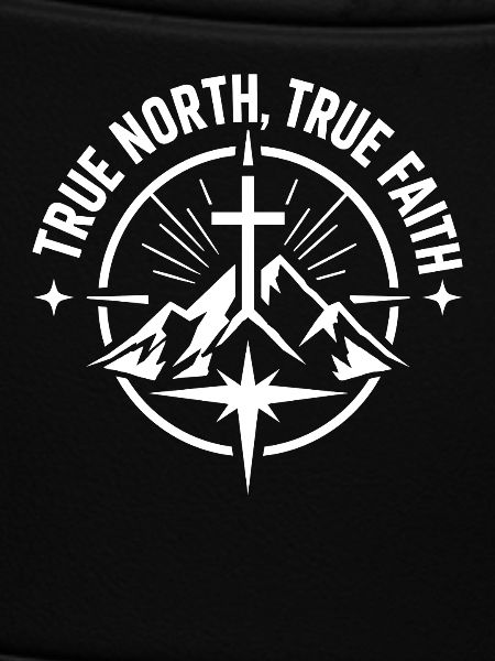 Crossed Mountain Compass Emblem