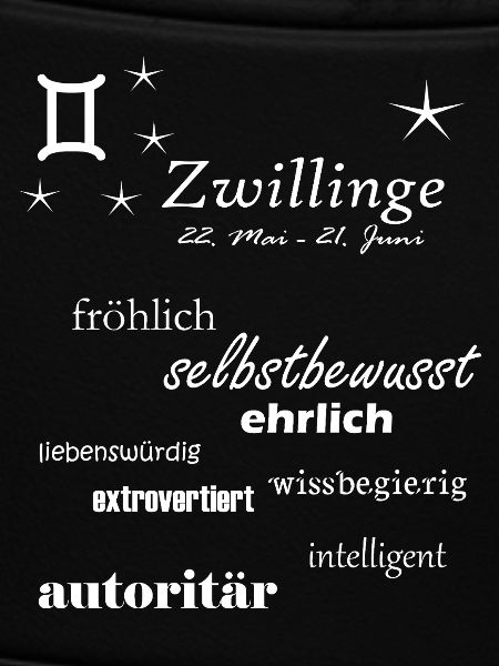 Zwillinge_Sternzeichen