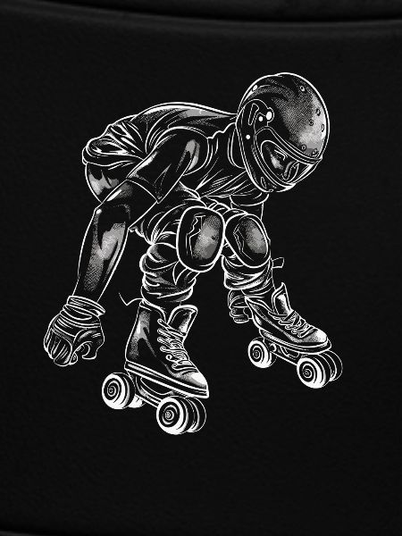 Rollschuhläufer Skizze