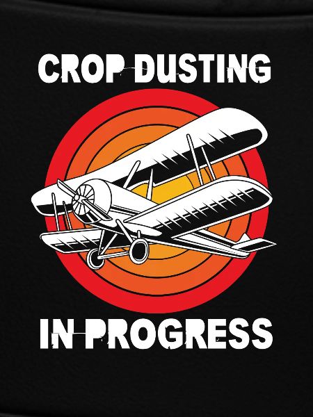 Crop Duster Flugzeug Pilot
