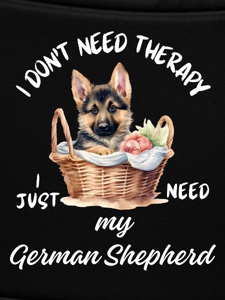 Deutscher Schäferhund-Korbwelpe