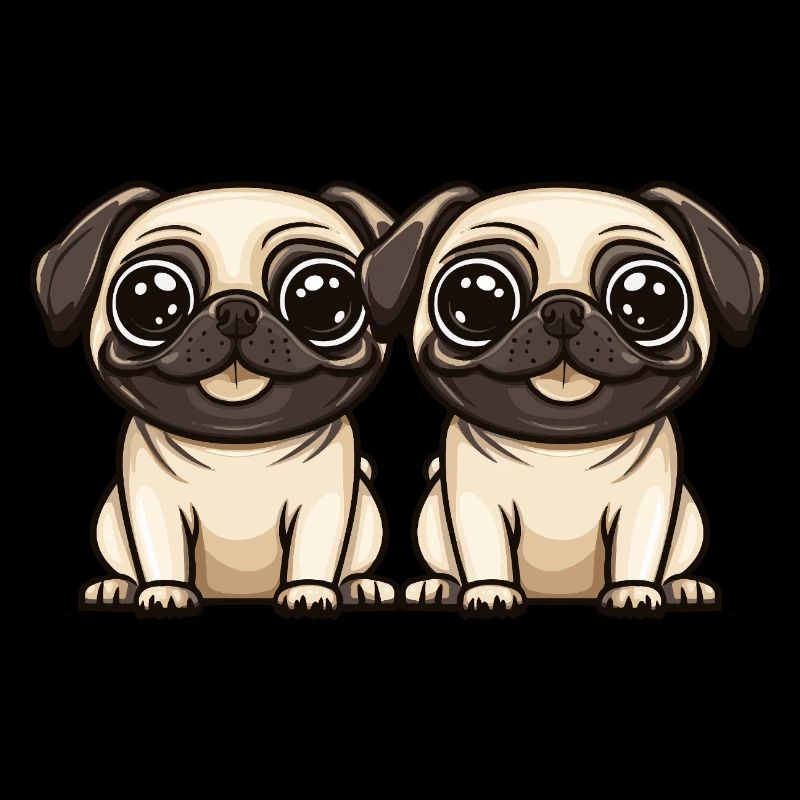 Pug Dog Comic