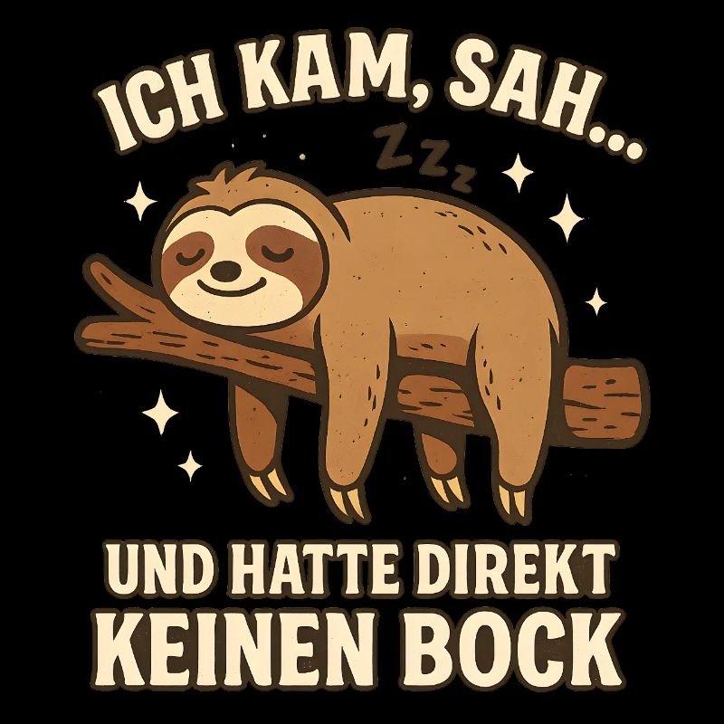 Faultier Geschenk Sloth Büro Arbeitskollege