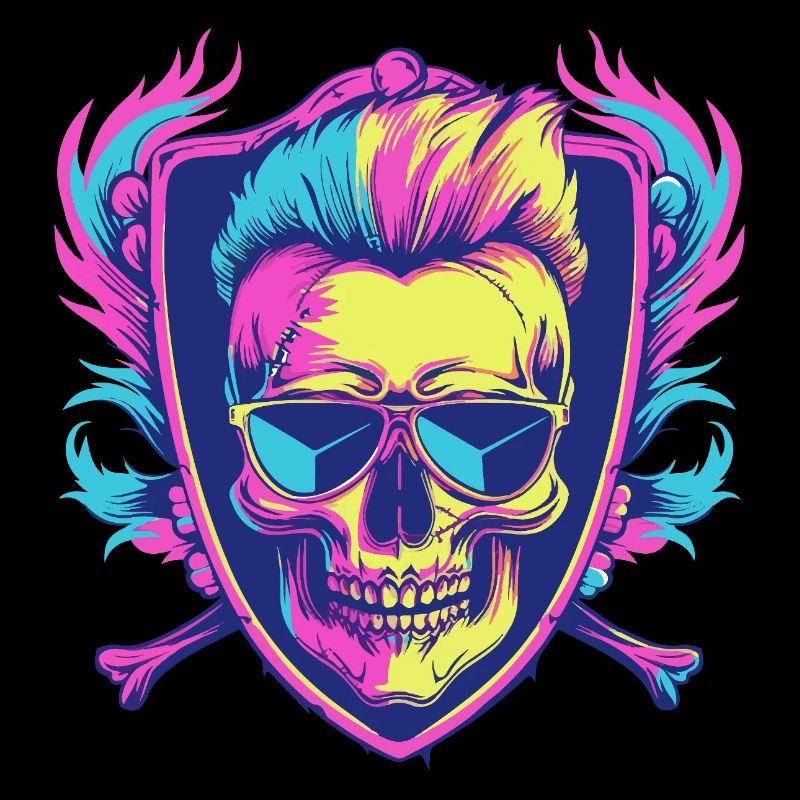Punk Skeleton Party