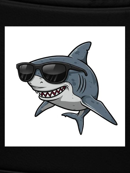 Cooler Hai mit Sonnenbrille