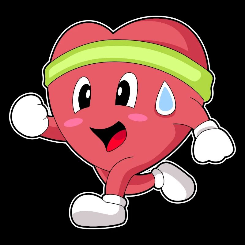 Heart Jogger Jogging