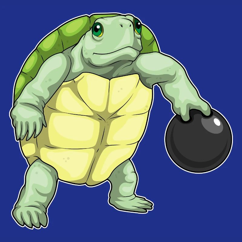 Turtle Bowling Bowling Ball