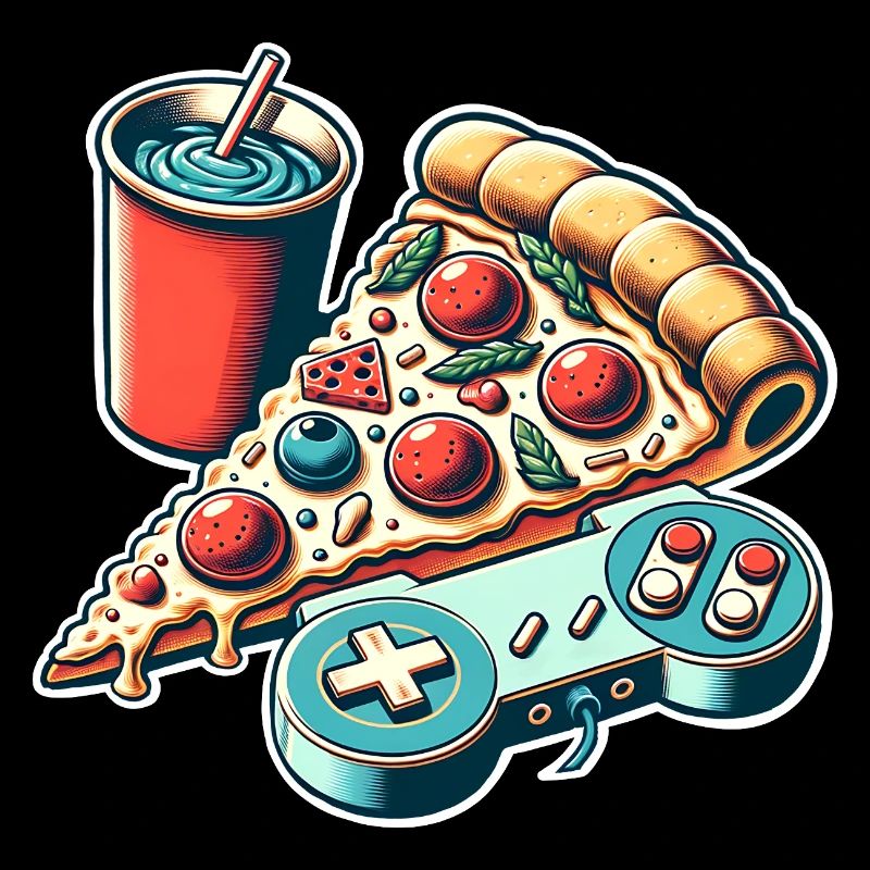 Pizza Gaming Gamer