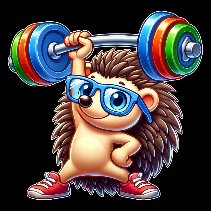 Entraînement physique Hedgehog Barbell
