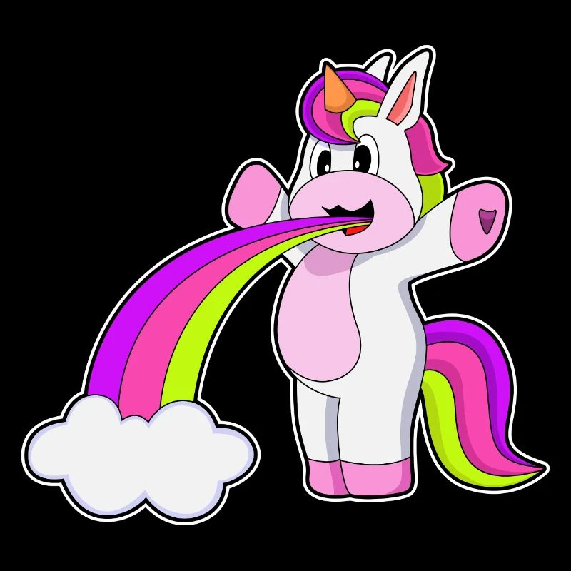 Unicorn Rainbow Clouds