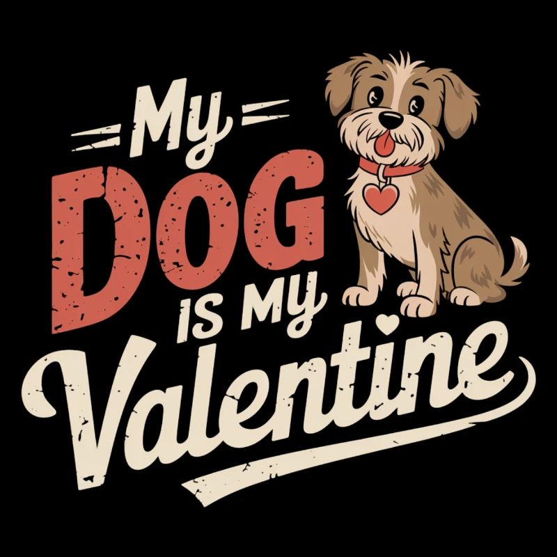 Mon chien est mon Valentin | La Saint-Valentin pour les chiens