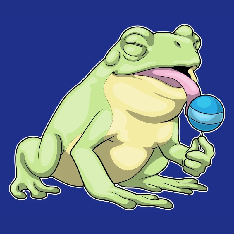 Frog Lollipop