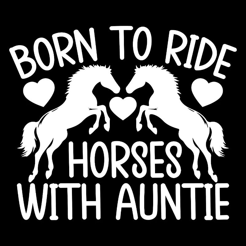 Équitation à cheval avec tante cavalière