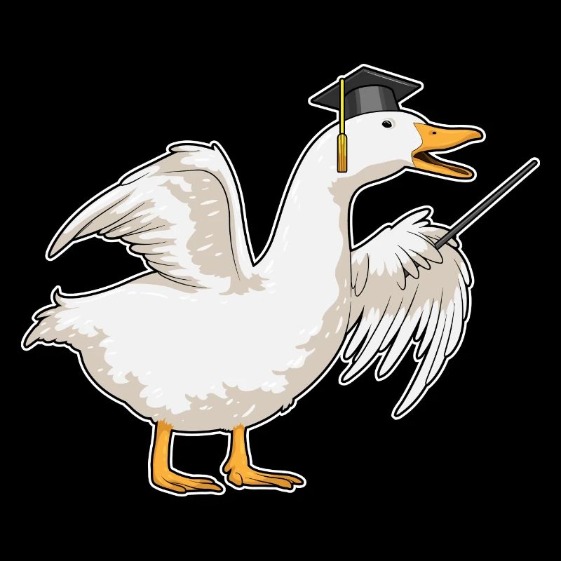 Canard Professeur Cylindre