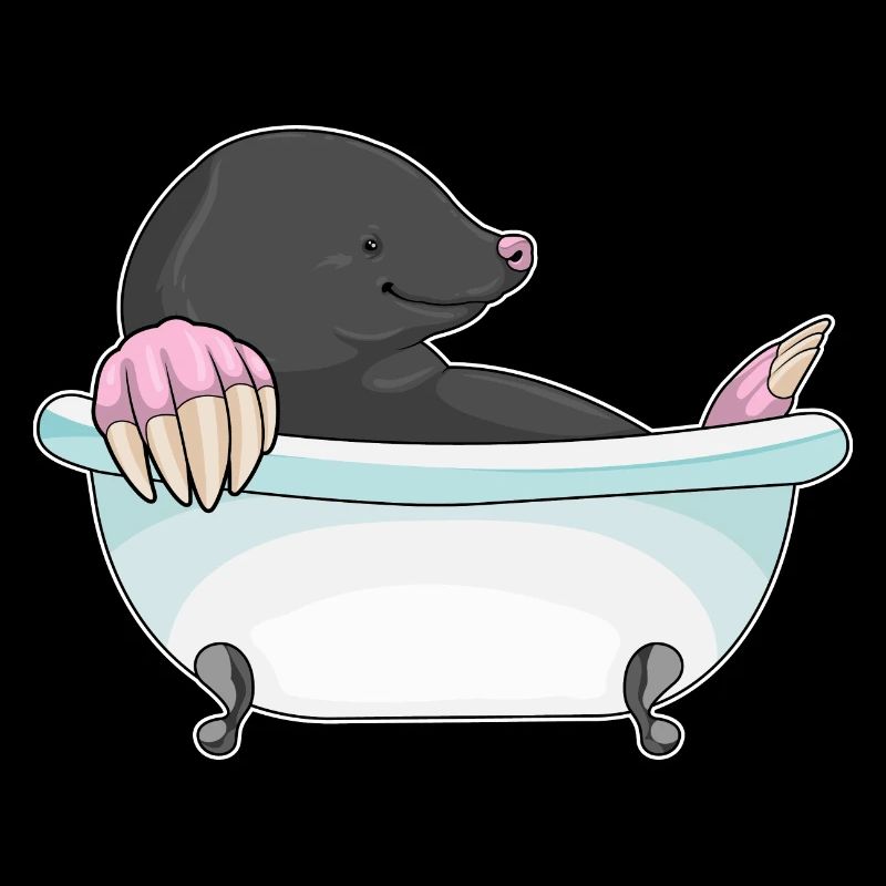 Baignoire taupe