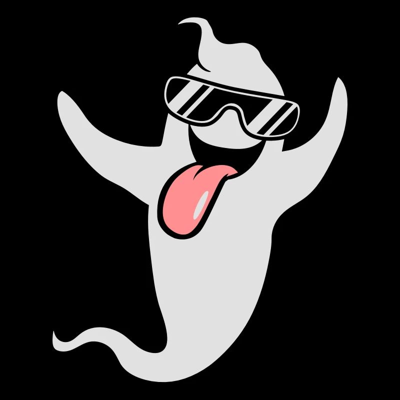 cool sunglasses grimace ghost ghost laugh