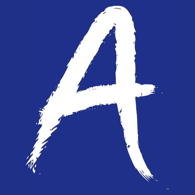 Letter A new variant initial letter