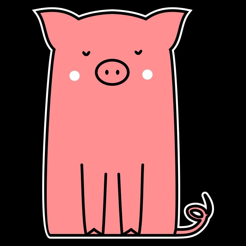 rosa Schweinchen Ferkel Sau niedlich tierisch