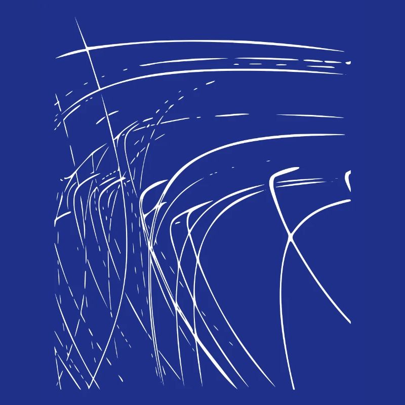 Abstract lines / white / line / pattern