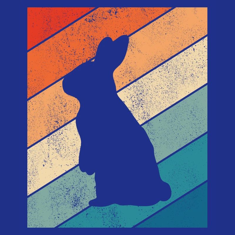 Rabbit Easter Retro Gift
