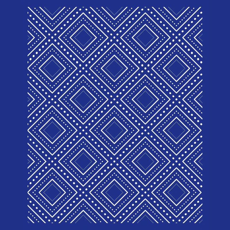 White check pattern - Kook Art