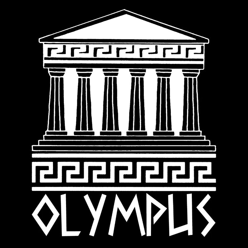 Weißer Tempel am Olymp
