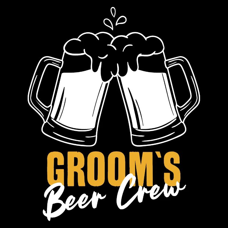 BRÄUTIGAM JGA JUNGGESELLENABSCHIED BIER CREW